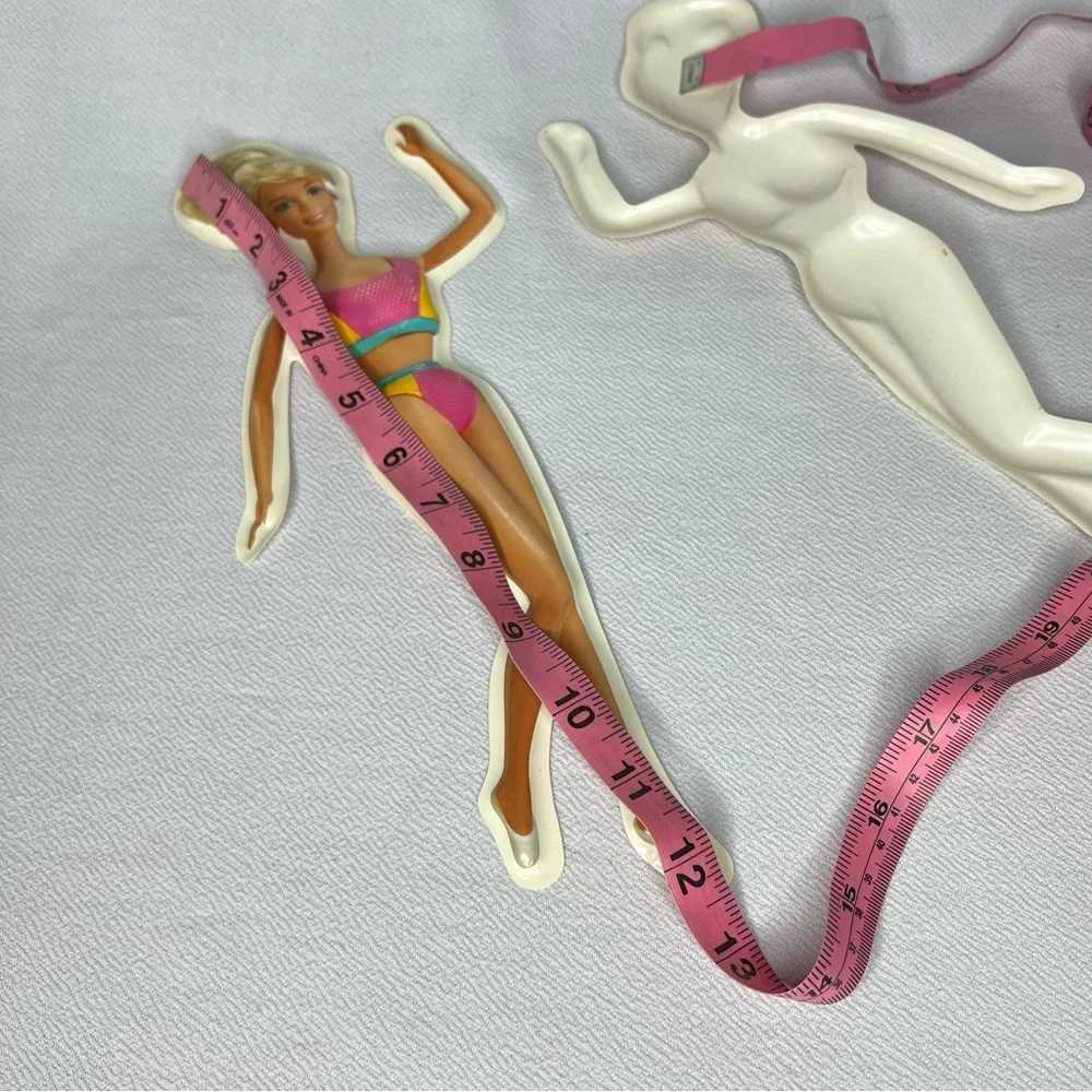 Vintage 1997 Wilton Barbie Doll Cake Decoration Cake Topper Lot Of 2